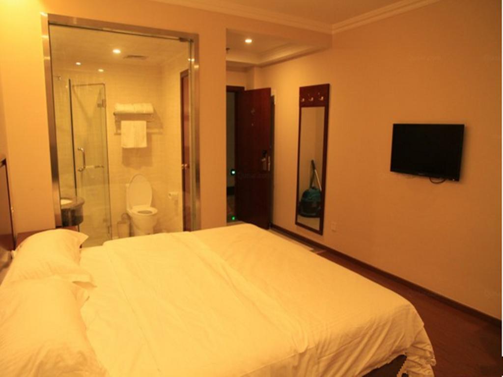 Greentree Inn Beijing East Yizhuang District Second Kechuang Street Express Hotel Szoba fotó